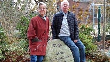 Der Mehrgenerationenplatz in Hagen hat für Detlef und Rosemarie Haese eine besondere Bedeutung. Dort haben sie unzählige Veranstaltungen organisiert, Feste gefeiert und Boule-Turniere begleitet.