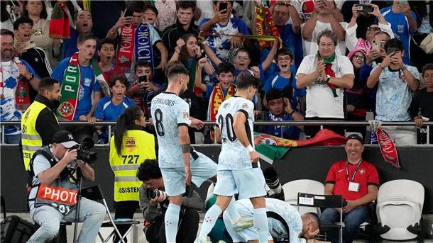 „Rekorde verfolgen mich“: Ronaldo feiert 900. Karrieretor Der nächste Meilenstein: Cristiano Ronaldo nach dem 900. Tor seiner Profikarriere.
