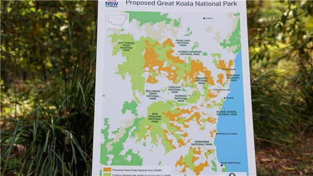 Der Nationalpark wird einer der größten in Australien.