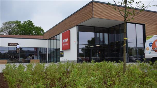 Vor der Eröffnung: So sieht der neue Penny-Markt in Selsingen aus Der neue Selsinger Penny-Markt mit Café der Bäckerei Gilbert öffnet am 7. Mai seine Türen.
