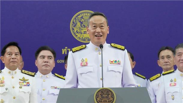 Der neue thailändische Ministerpräsident Srettha Thavisin in Bangkok.