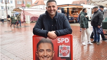 Der Nordenhamer Gastronom Hamza Atilgan hat bei dieser Bundestagswahl zum ersten Mal kandidiert. 