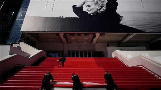 Der Palais des Festival ist wieder immer das Zentrum des Filmfestivals in Cannes.