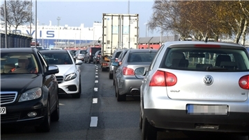 Der Plan: Die Hafenrandstraße soll den Verkehr ab Zolltor Rotersand bis hoch zur Cherbourger Straße führen.