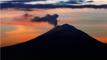 Der Popocatépetl - hier ein Foto aus dem Jahr 2019 - zählt zu den aktivsten Vulkanen Mexikos.