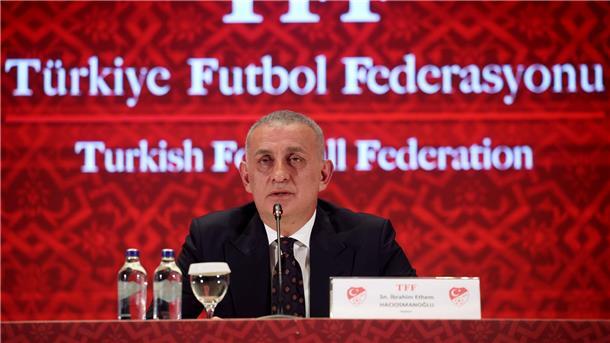 Wettskandal in der Türkei? Hunderte Schiris im Visier Der Präsident des Türkischen Fußballverbands Ibrahim Haciosmanoglu.