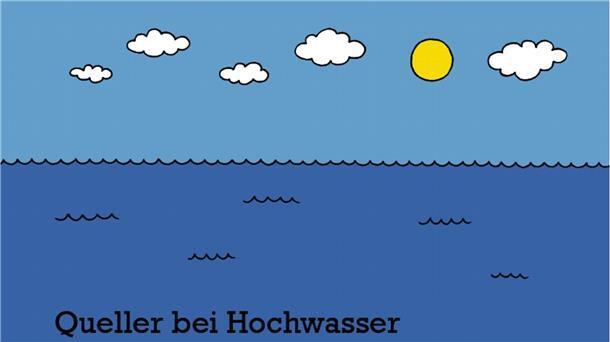 Der „Queller bei Hochwasser“ ist ein Kartenmotiv der Stollhammer Künstlerin Christine Pape. Nur wer sich schon ein wenig mit den Gegebenheiten an der Küste auskennt, weiß, dass der Queller am Boden des Watts zu finden ist.