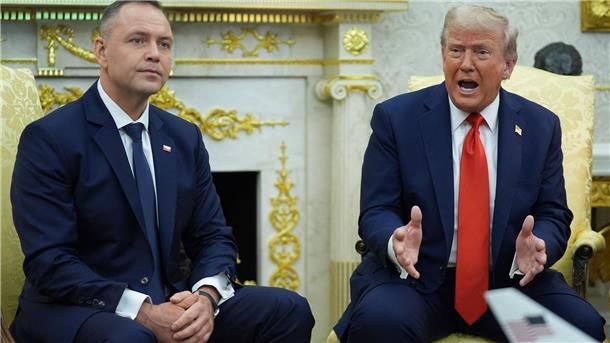 Europa ringt um Antwort auf Moskaus Drohnen im Nato-Luftraum Der rechtskonservative polnische Präsident Nawrocki hat einen guten Draht zu Donald Trump.