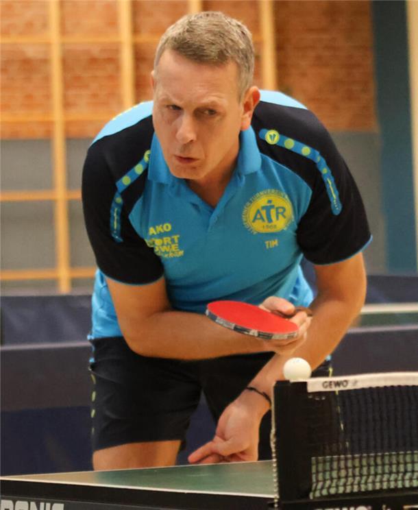 Tim Odrian vom AT Rodenkirchen beim Tischtennis