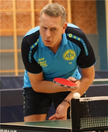 Tim Odrian vom AT Rodenkirchen beim Tischtennis