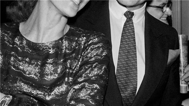 Der russische Komponist Rodion Schtschedrin und seine Frau Maja Plissezkaja 1977 in Paris. (Archivbild)