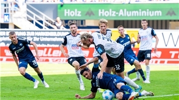 Der SC Paderborn und SSV Ulm trennten sich 0:0.