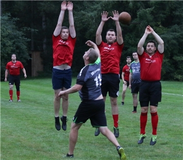  Mentzhauser TV gegen KBV Grünenkamp in der Schleuderball-Landesliga