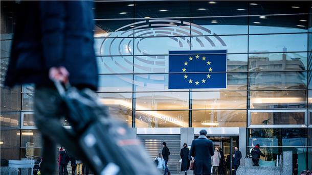 Korruptionsskandal im EU-Parlament Der Sitz des Europäischen Parlaments in Brüssel.