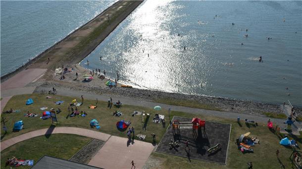Ziel: Gemeinsame Vermarktung des Nordsee-Tourismus Bild vom Strand in Eckwarderhörne