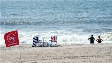 Der Strand von Rockaway wurde nach einem Hai-Angriff für einen Tag gesperrt.