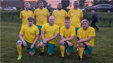 Schleuderballmannschaft des TSV Abbehausen