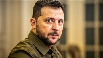Der ukrainische Präsident Wolodymyr Selenskyj bemüht sich um den EU-Beitritt seines Landes.