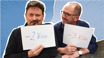 Der Vorsprung ist nicht größer geworden, aber noch vorhanden: Detlef Glückselig strahlt in der Gesamtbilanz über drei Kilo, Jens Schönig steht bei zwei.