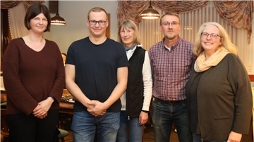 Gaby Frels, Sönke Heinemann, Rita Kauf, Torsten Kruse und Tanja Bolles
