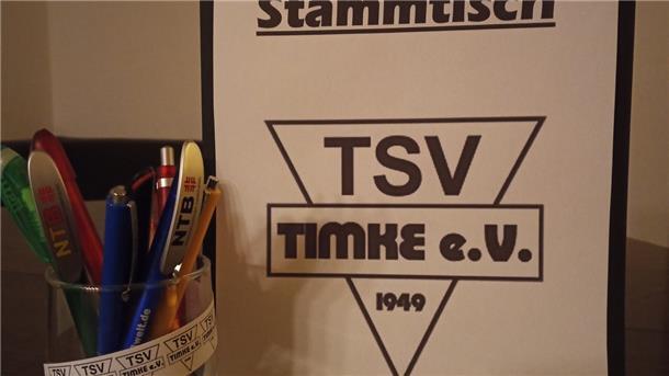 Der Vorstand des TSV Timke ist mit der Stammtisch-Premiere zufrieden. Der nächste findet im November statt. 
