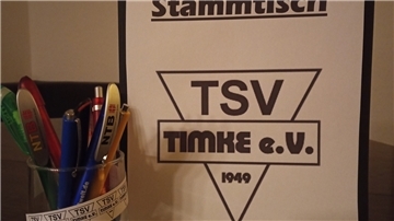 Der Vorstand des TSV Timke ist mit der Stammtisch-Premiere zufrieden. Der nächste findet im November statt. 