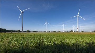 Der Windpark Wilstedt-Süd produzierte 2023 etwa 84 Millionen Kilowattstunden pro Jahr. Künftig sollen die Kommunen finanziell von den Windkraftanlagen profitieren.