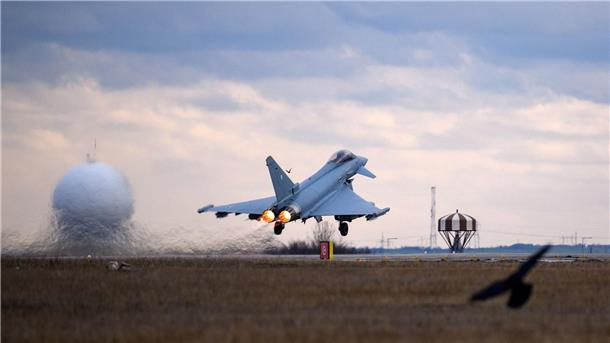 Nato alarmiert deutsche Eurofighter in Rumänien Deutsche Luftwaffe unterstützt Rumänien