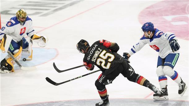 Deutschland hat nach dem 2:6 die Slowakei keine Chance auf den Titel beim Deutschland Cup.