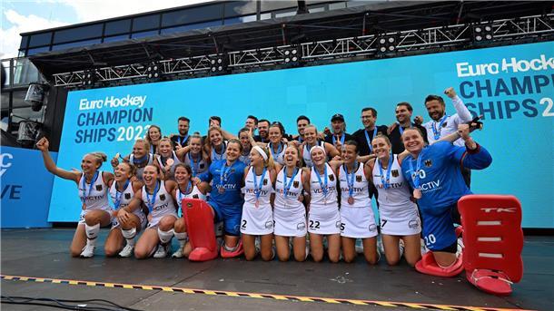 Favoritenrolle für Hockey-Herren - Neuaufbau bei den Damen Deutschlands Hockey-Damen gewannen 2023 EM-Bronze.