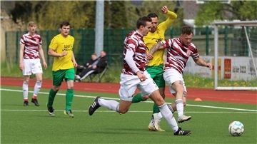 TSV Abbehausen gegen Heidmühler FC Fußball-Bezirksliga