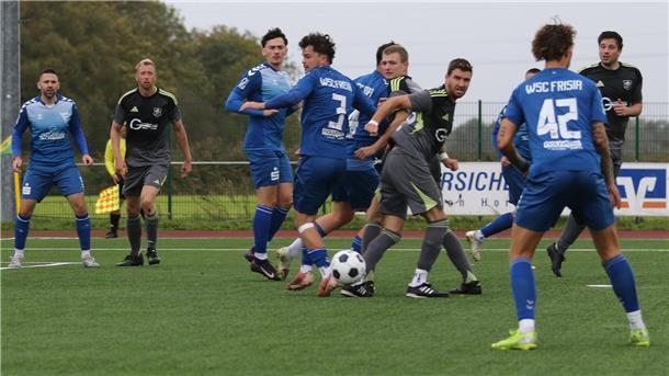 Fußballspiel TSV Abbehausen gegen Wilhelmshavener SC Frisia