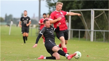 Fußballspiel SG Abbehausen II/Phiesewarden gegen SV Brake II in der 1. Kreisklasse