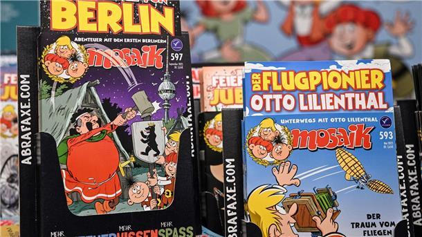 Die Abrafaxe treffen regelmäßig auf bekannte Personen der Geschichte. 