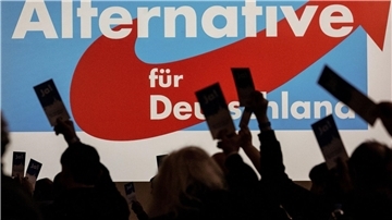 Die AfD erlebt derzeit einen Umfrage-Höhenflug.