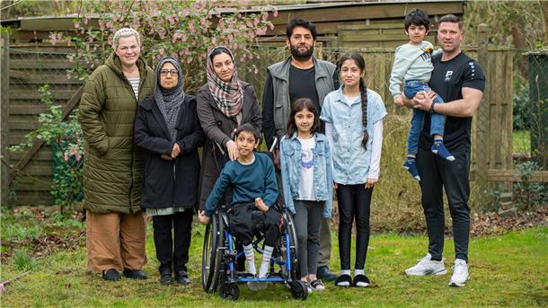 Die afghanische Familie Hashemi aus Schiffdorf