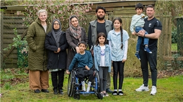 Die afghanische Familie Hashemi aus Schiffdorf