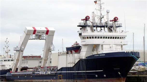 Die „Atlantic Sovereign“, ehemals „LEV Twister“.