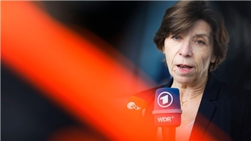 Die Außenministerin Frankreichs: Catherine Colonna.