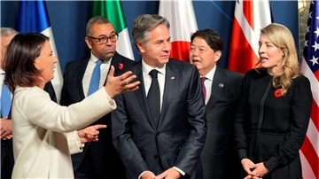 Die Außenministerinnen und Außenminister der G7-Staaten treffen sich in Münster.
