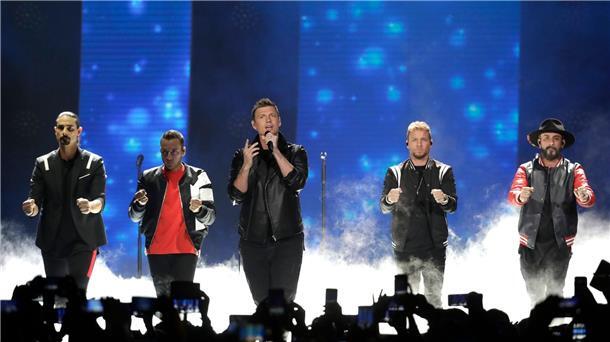 Die Backstreet Boys treten immer noch auf, wie hier 2018 in Nashville.