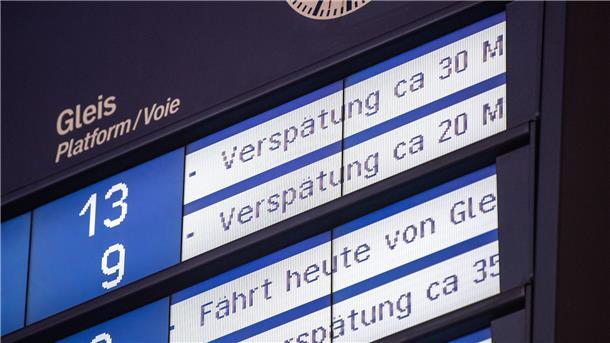Züge im September pünktlicher unterwegs Die Bahn war im Septmebr wieder etwas pünktlicher unterwegs.