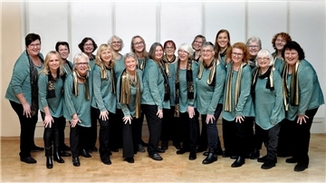 Die Barbershop Belles fangen wieder an, zu proben.