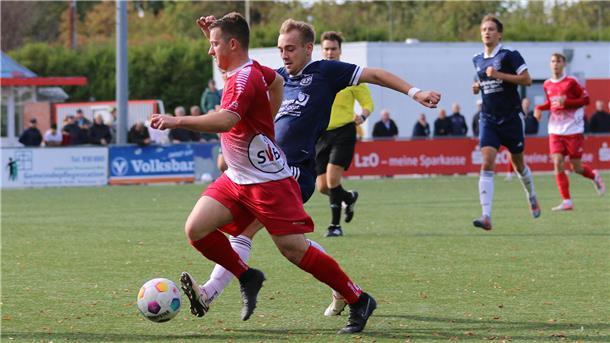 SV Brake gegen TuS Obenstrohe in der Fußball-Bezirksliga