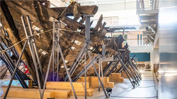Bremer Kogge im Deutschen Schifffahrtsmuseum