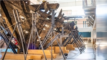 Bremer Kogge im Deutschen Schifffahrtsmuseum