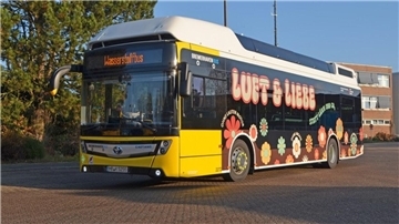 Wasserstofbus in Bremerhaven