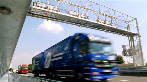 Lkw auf der Autobahn