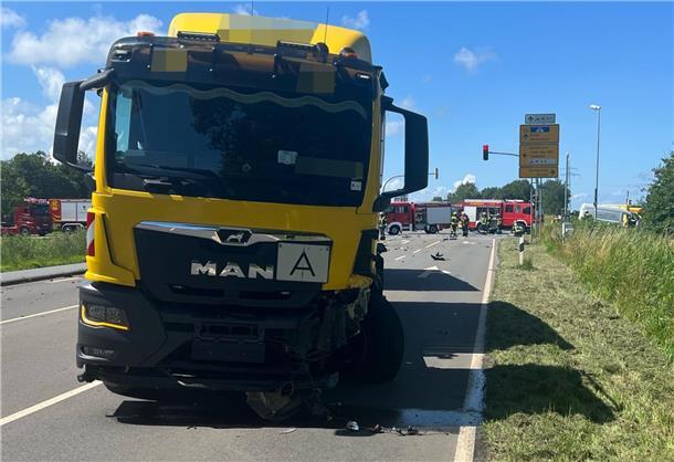 Kaputter Lastwagen 
