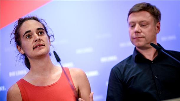Linke will Kapitänin Rackete für die Europawahl Die Bundesvorsitzenden der Linken schlagen Carola Rackete als Kandidatin für die Europawahl 2024 vor.